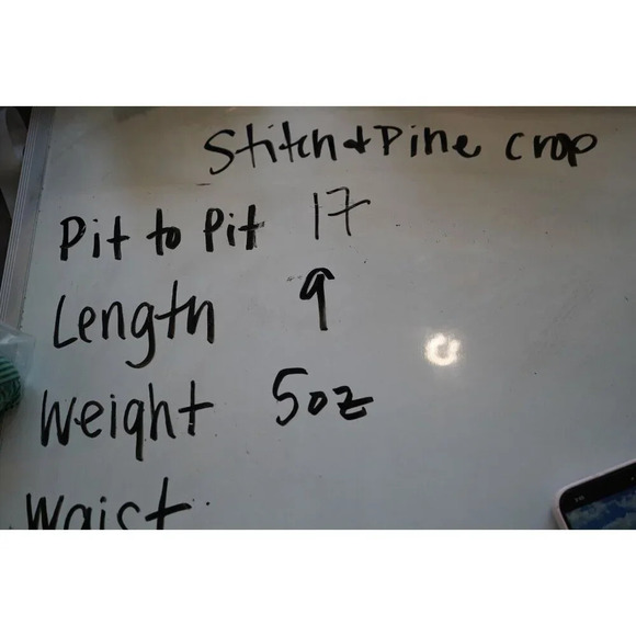 Stitch And Pine Women’s Crochet Y2K Striped Multicolor Cropped Top Size XL - Picture 5 of 5